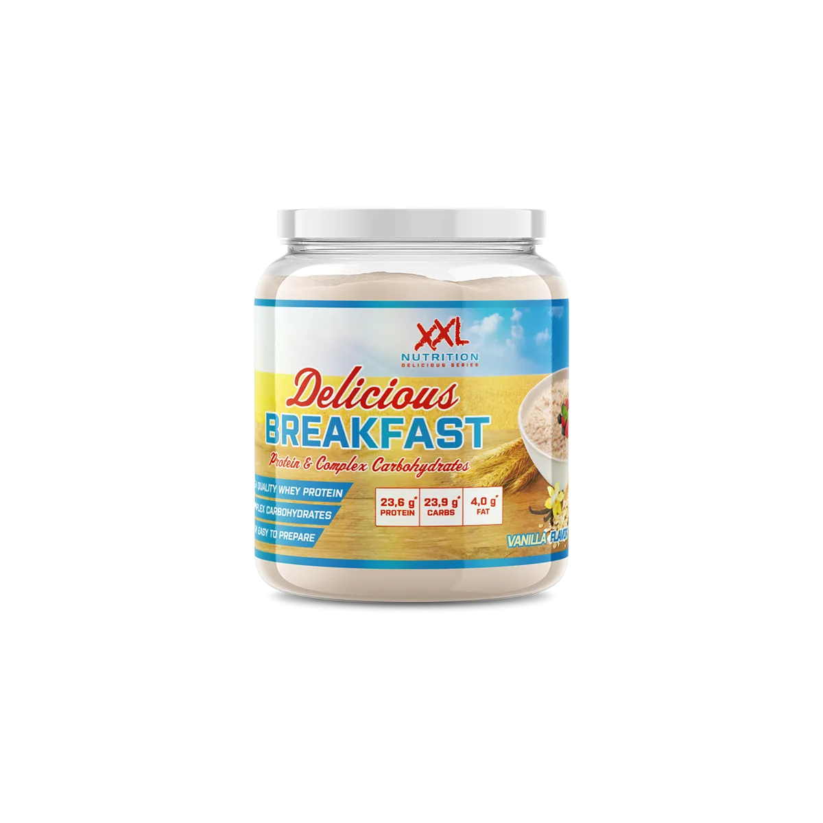 XXL Nutrition Delicious Breakfast Vanille (2500 gr)