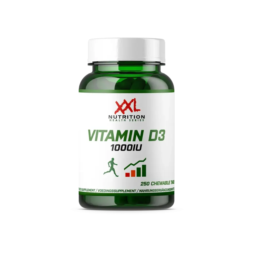 XXL Nutrition Vitamine D3 - 1000 iu (250 kauwtabletten)