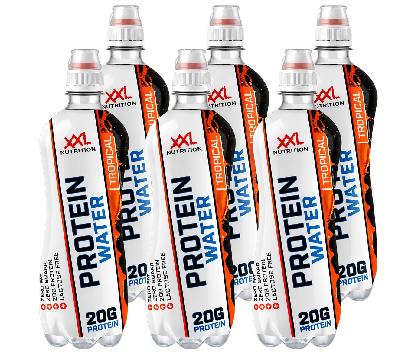 XXL Nutrition Protein Water - Tropical (6 x 500 ml)
