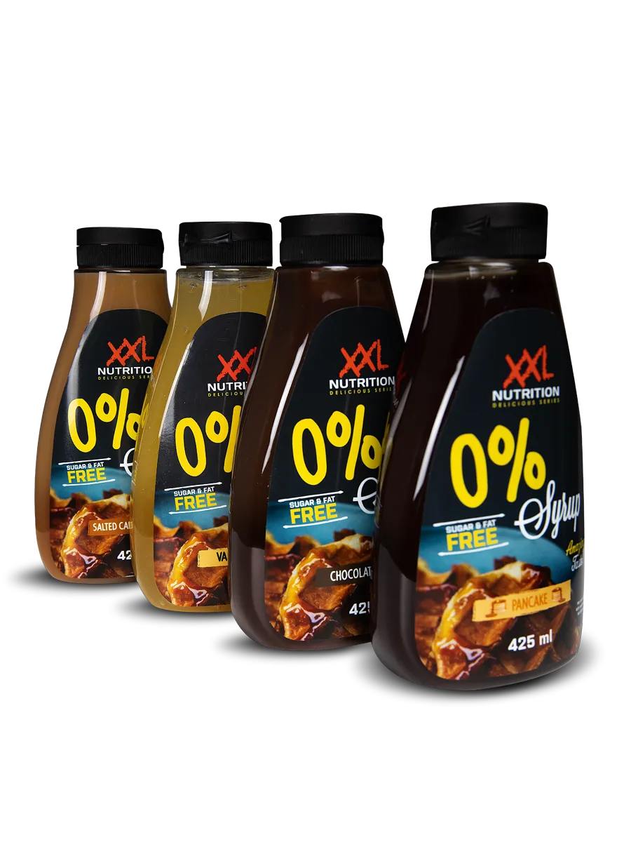 XXL Nutrition 0% Siroop - Pannenkoekensiroop (425 ml)