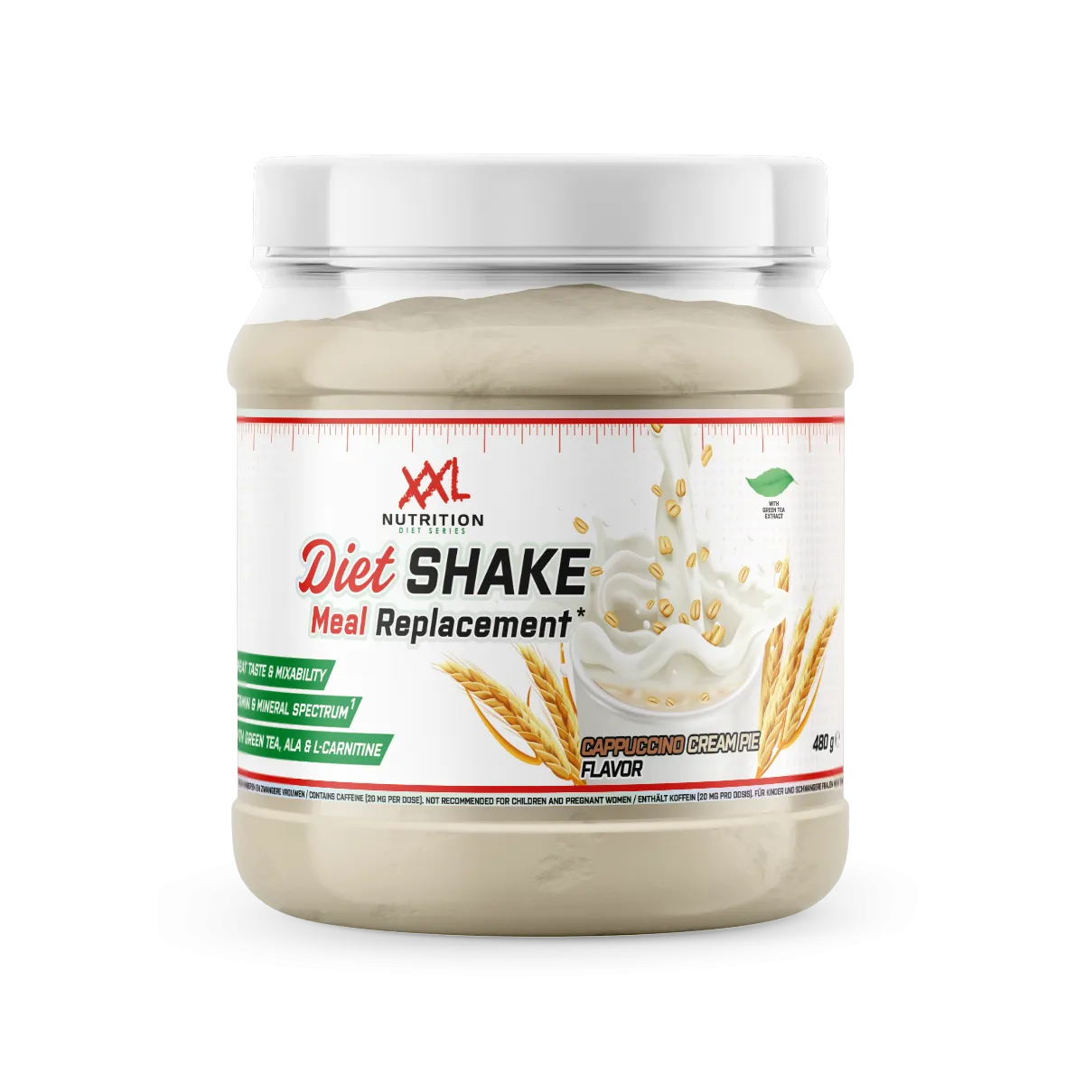 XXL Nutrition Diet Shake - Cappuccino Cream Pie (1200 gr)