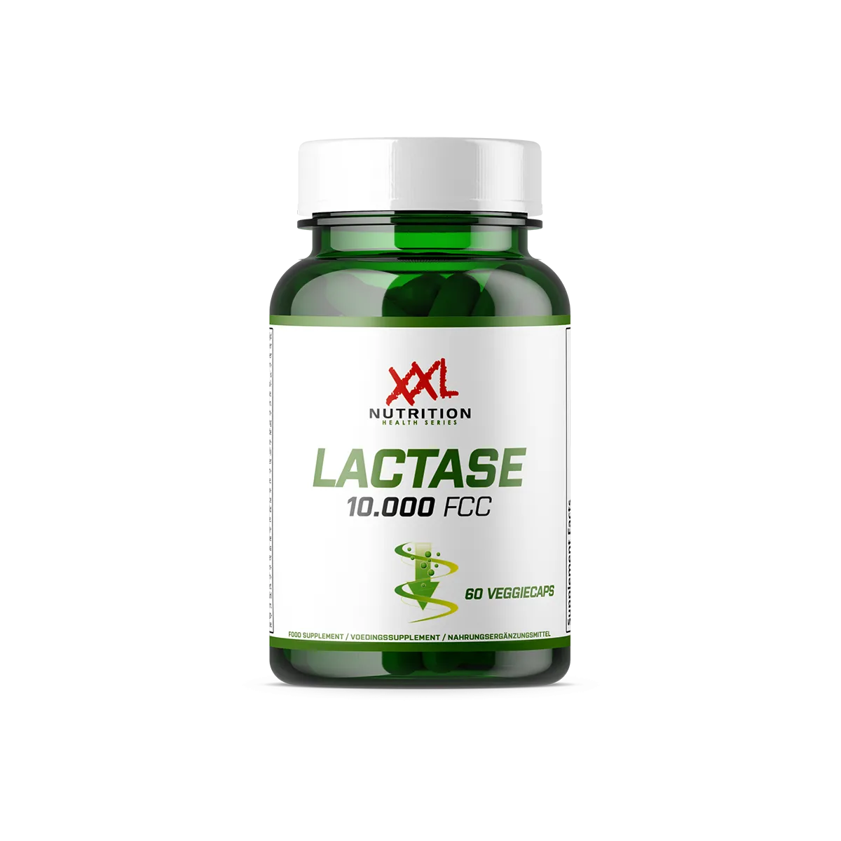 XXL Nutrition Lactase Enzym - 10.000 FCC (60 capsules)