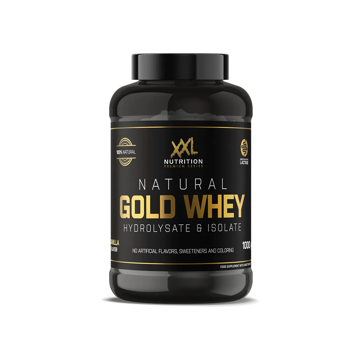 XXL Nutrition Natural Gold Whey Vanille (1000 gr)