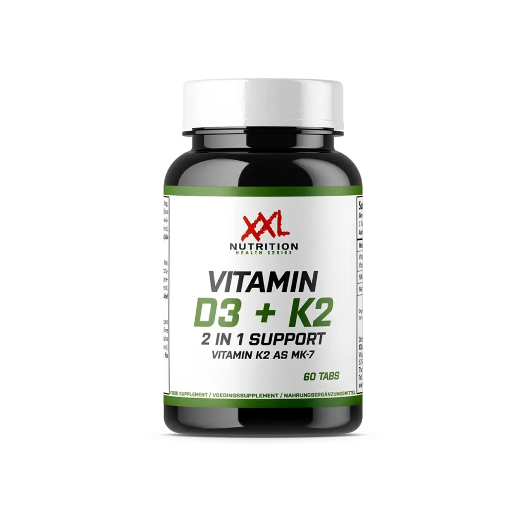 XXL Nutrition Vitamine D3 (1000 Iu) + K2 45 mcg (60 tabletten)
