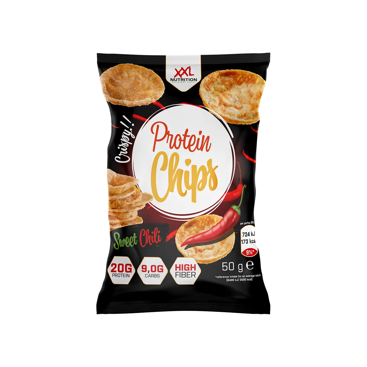 XXL Nutrition Protein Chips - Sweet Chili (50 gr)