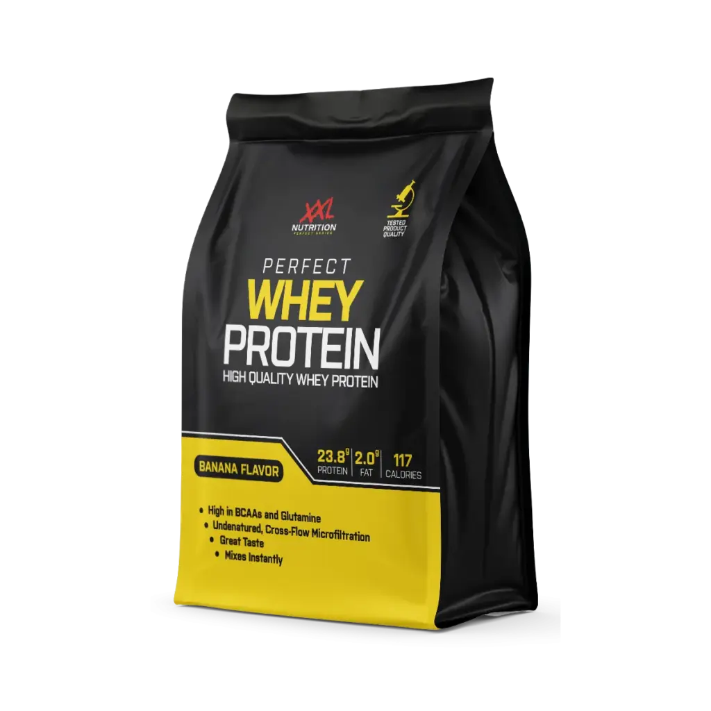 XXL Nutrition Perfect Whey Protein - Aardbei Banaan (2000 gr)