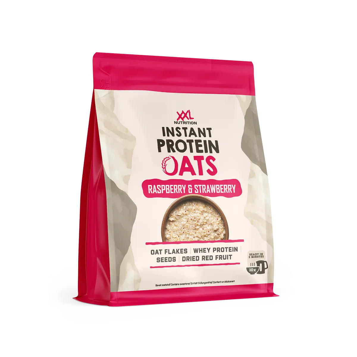 XXL Nutrition Instant Protein Oats - Aardbei Framboos (2500 gr)