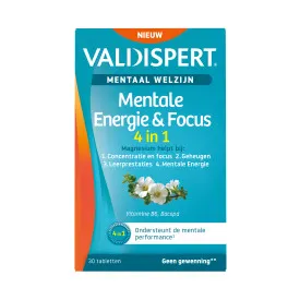 Valdispert Mental Energies & Focus (30 tabletten)