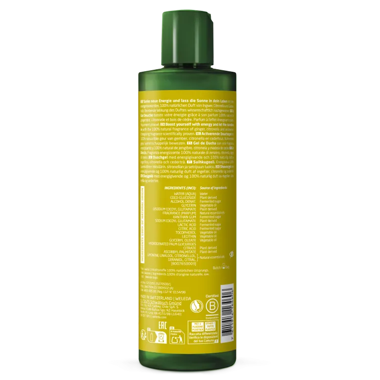 Weleda Energy Douchegel Gember (400 ml)