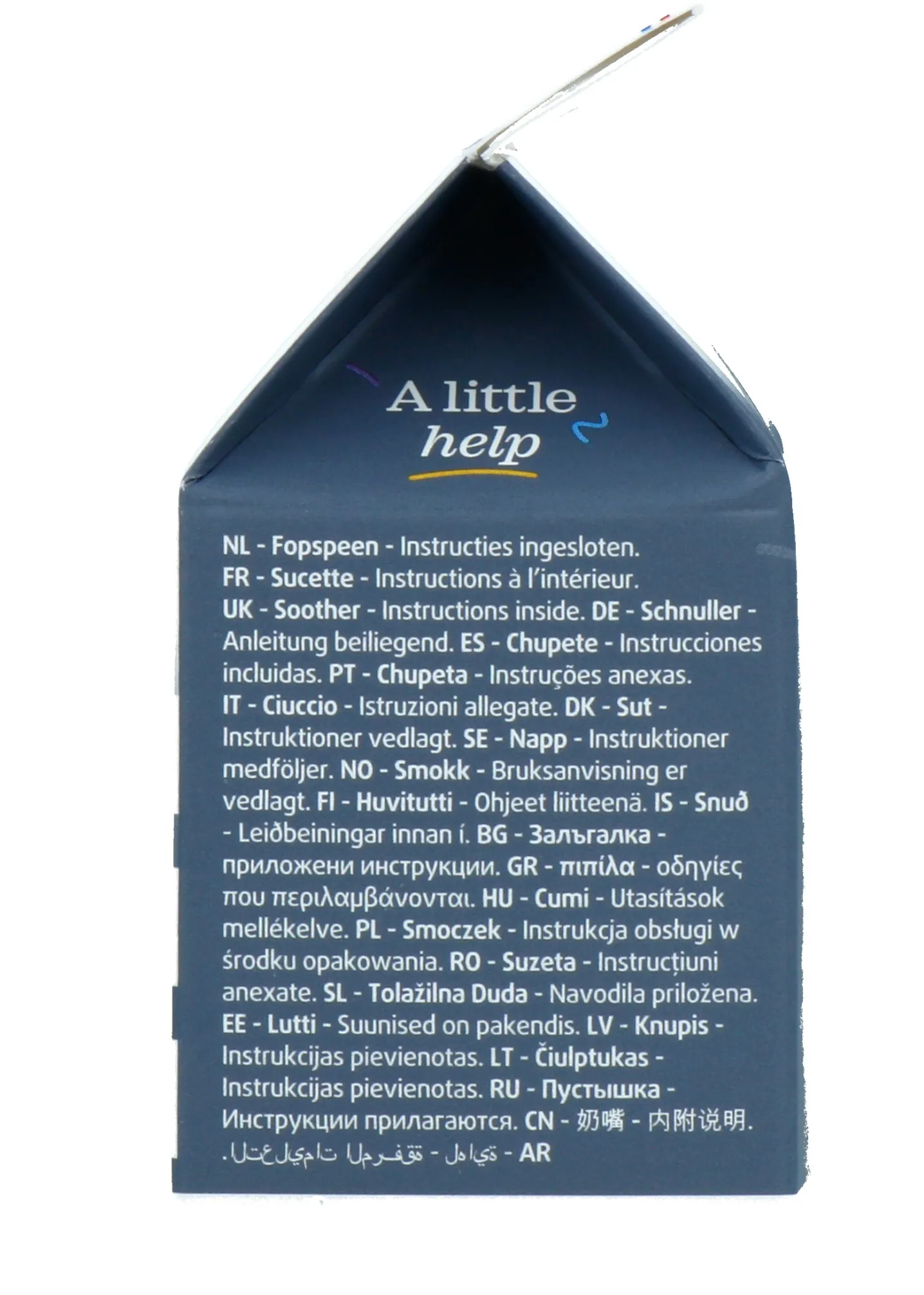Difrax Fopspeen Natural 12 maand Blackberry (1 stuk) - image 2