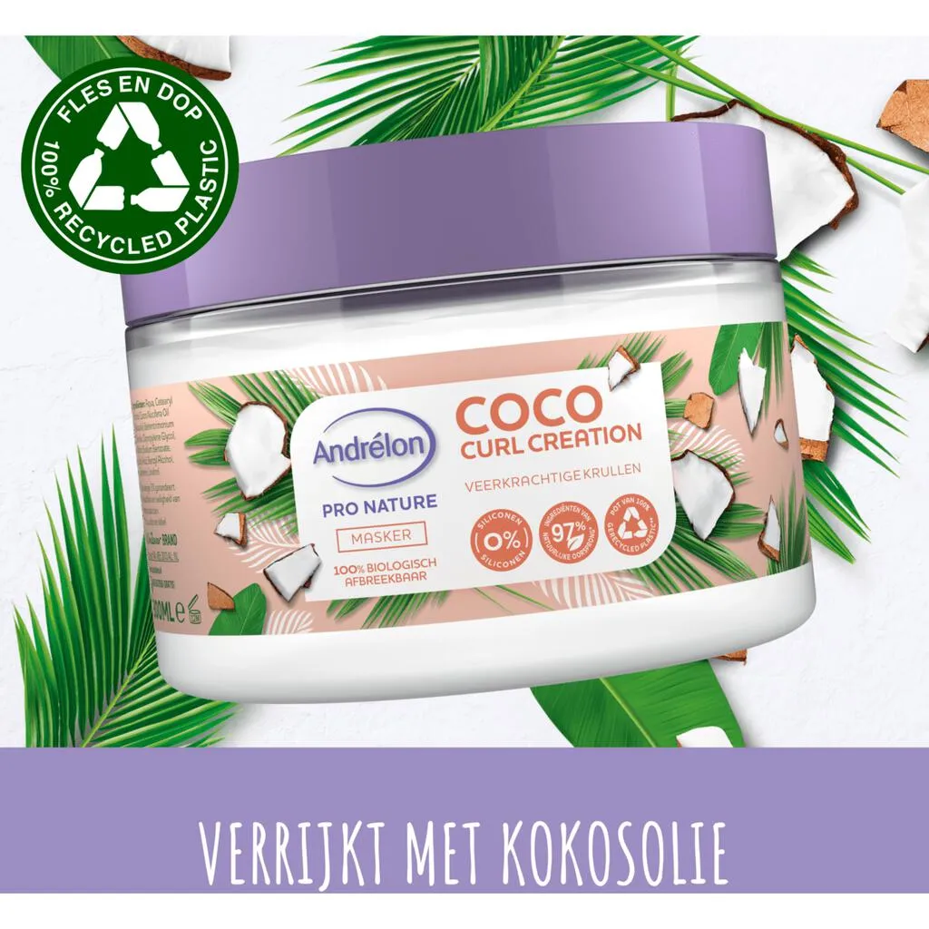 Andrelon Masker Coco Curl Creation (300 ml) - image 3