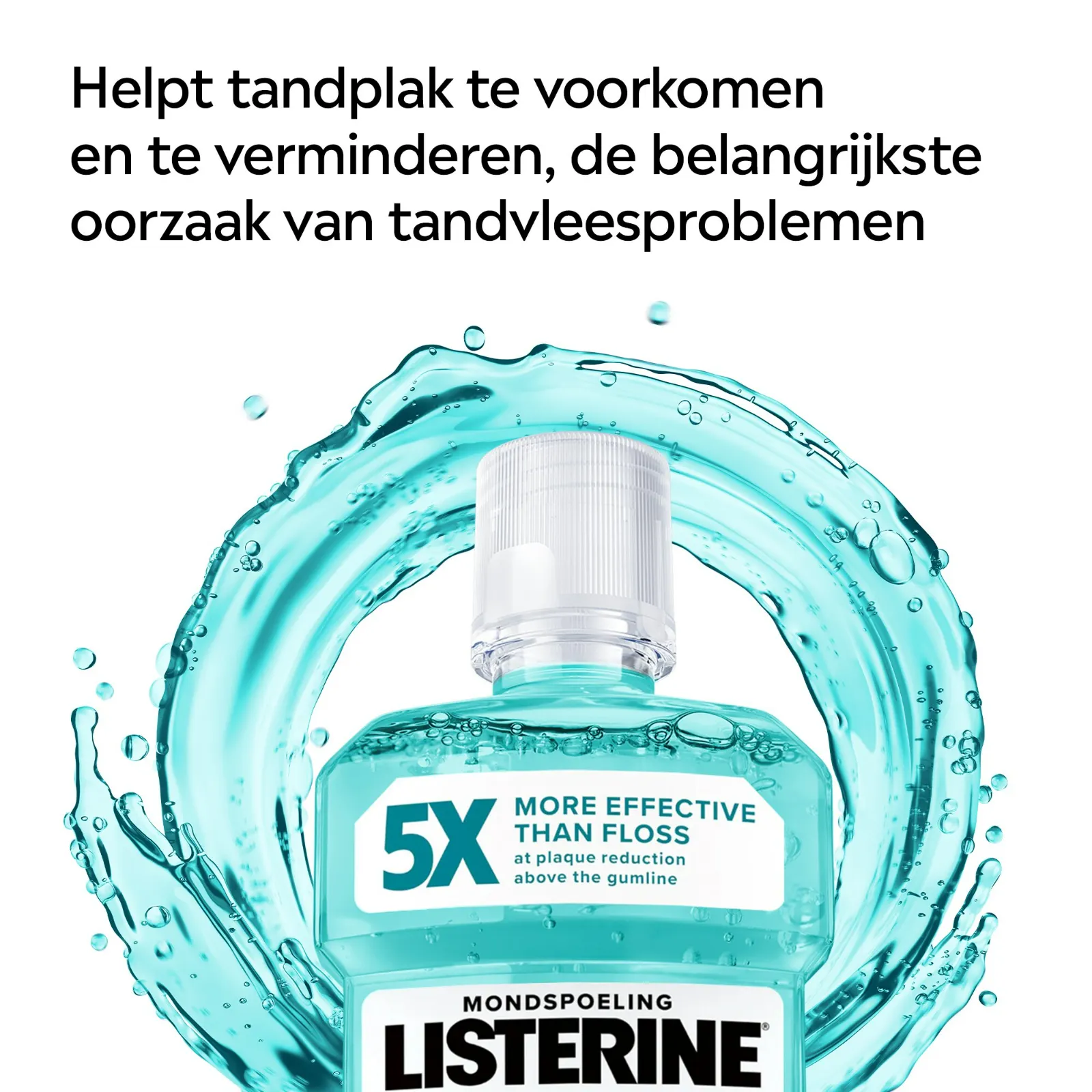 Listerine Mondwater Coolmint Mild (80 ml)