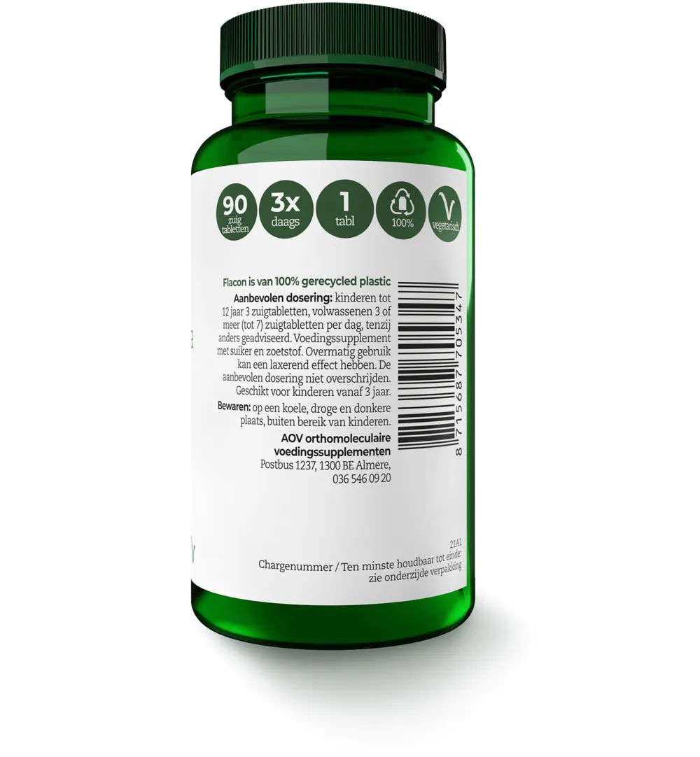 AOV 534 Zink extra (90 zuigtabletten) - image 2