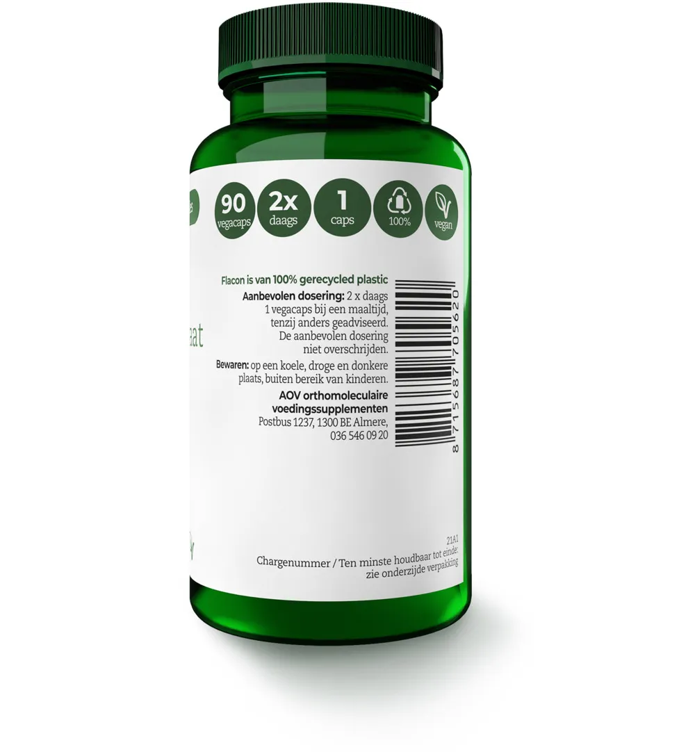 AOV 562 Kalium citraat 200mg (90 vega capsules) - image 2