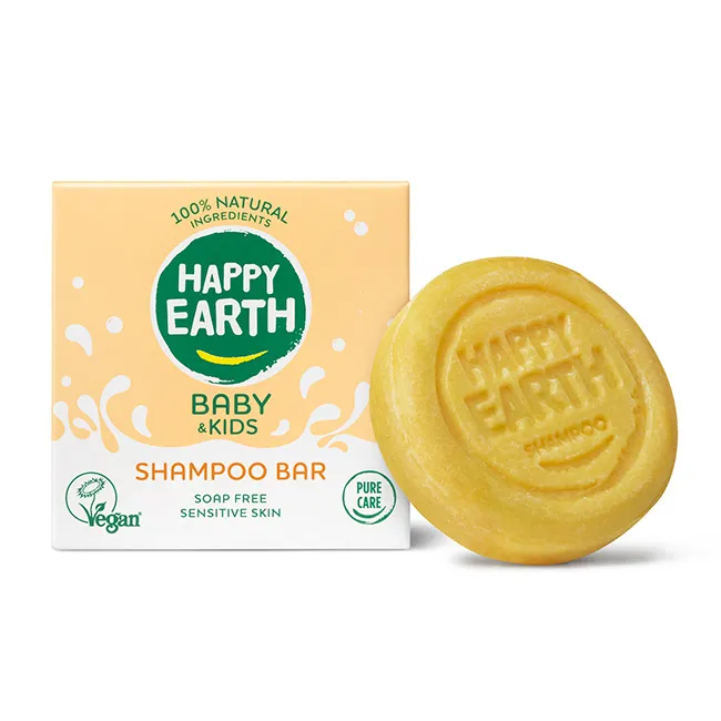 Happy Earth Shampoobar voor baby & kids (50 gr)