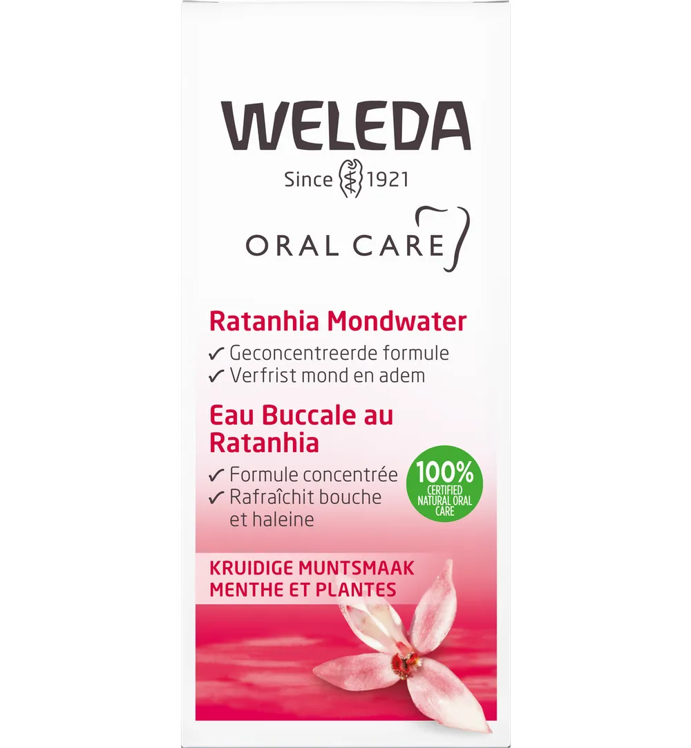 WELEDA Ratanhia mondwater (50 ml)