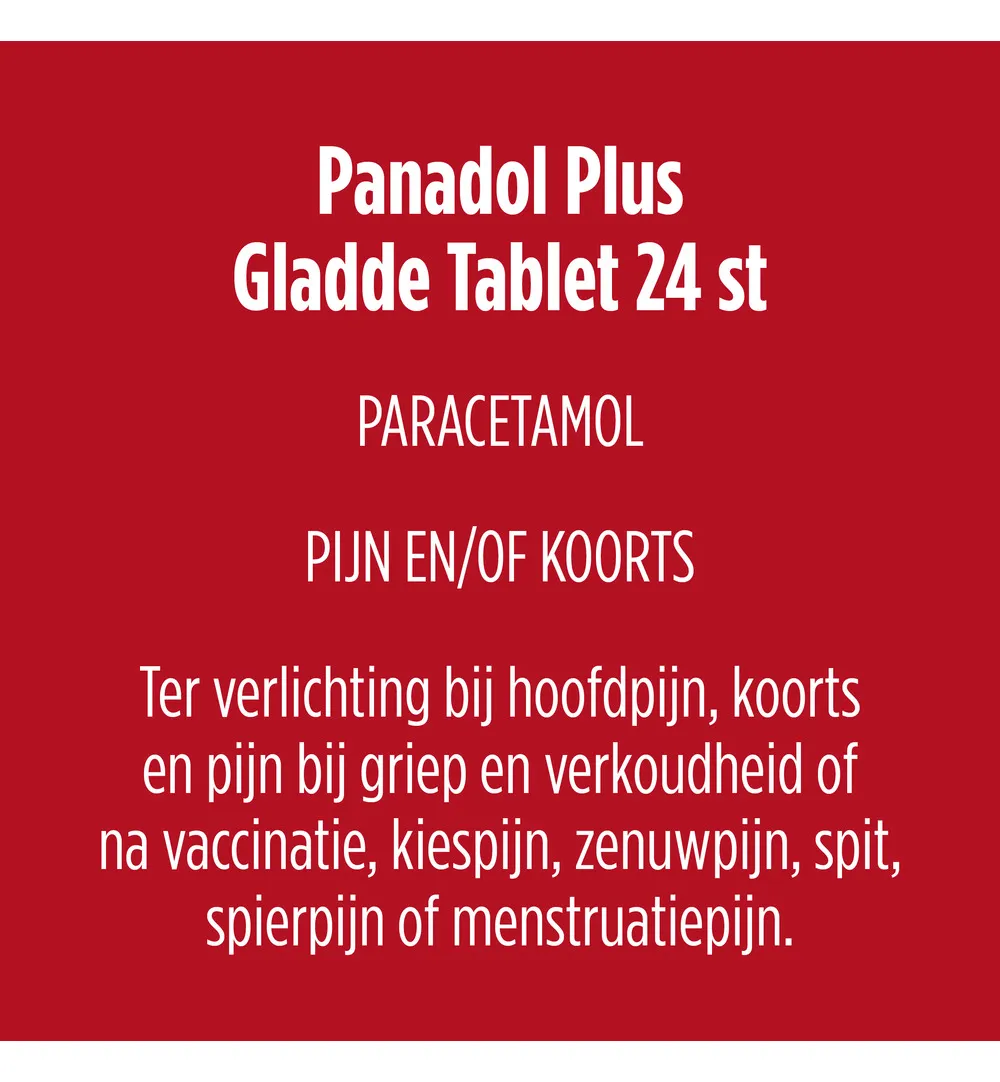 Panadol Plus glad (24 tabletten) - image 3