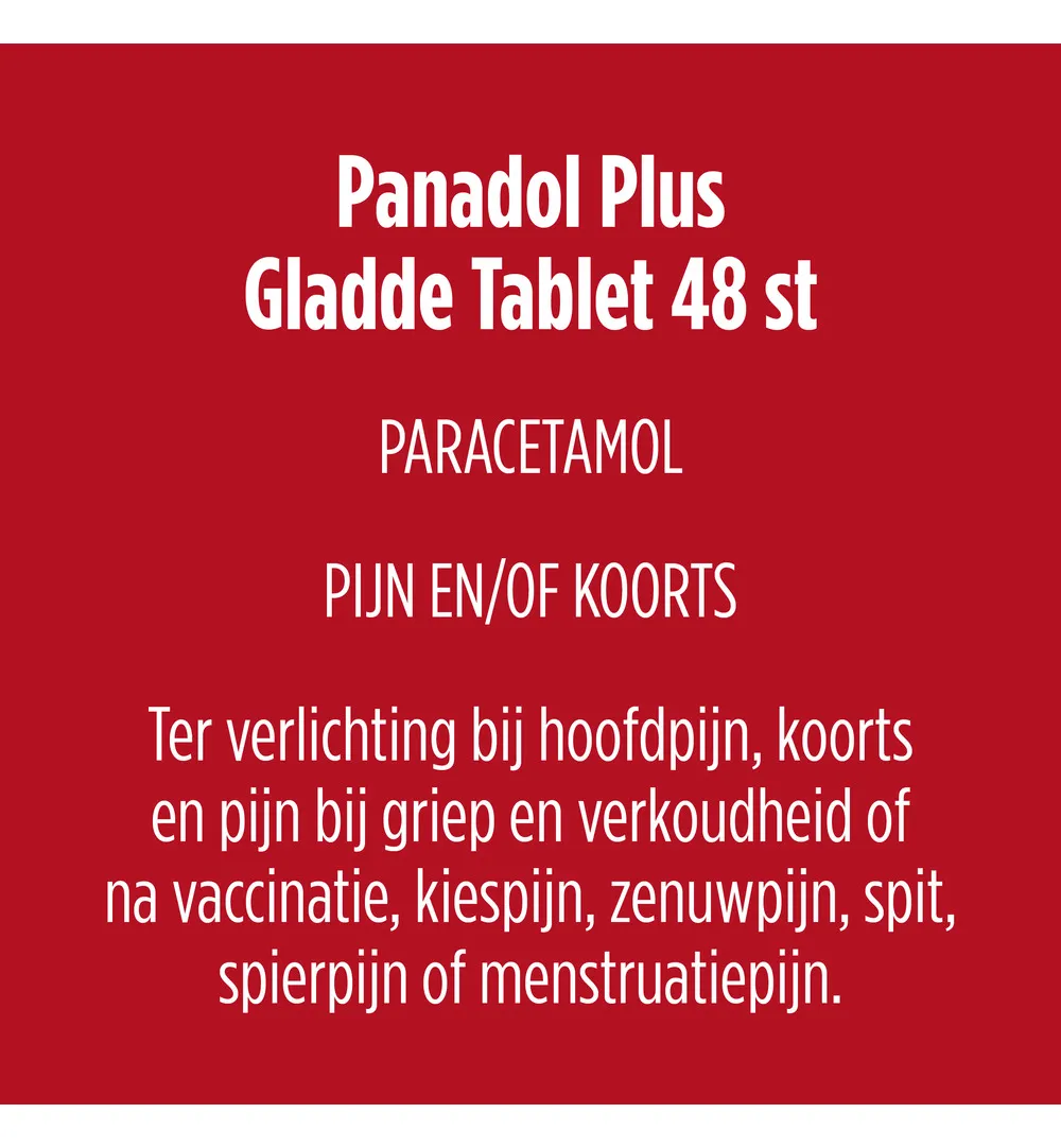 Panadol Plus Glad (48 tabletten) - image 3