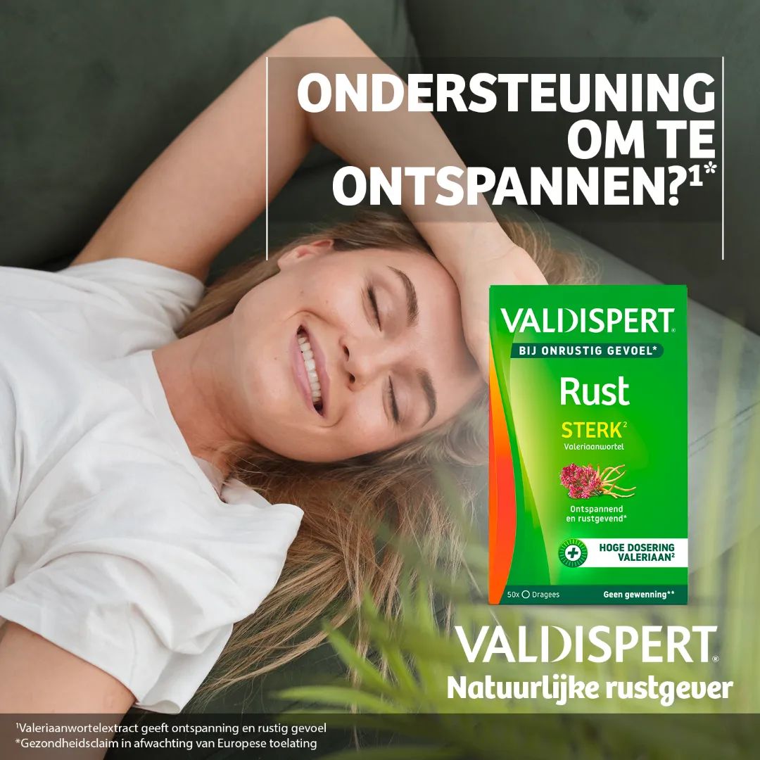 Valdispert Rust sterk (50 dragees)