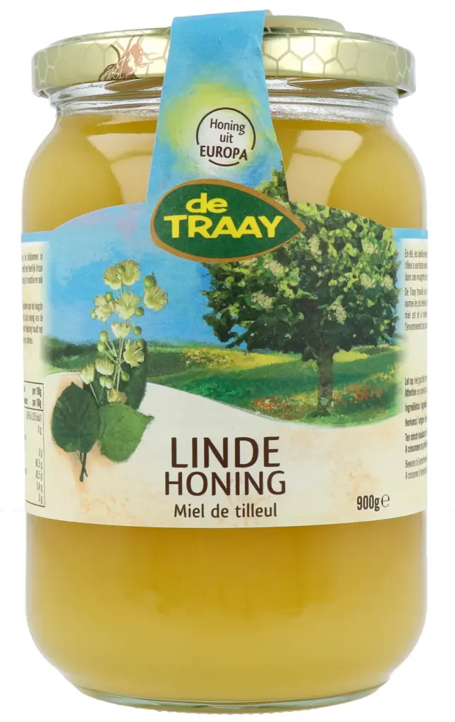 De Traay Lindehoning Creme (900 gr)