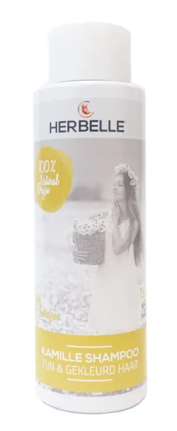 Herbelle Shampoo kamille BDIH fijn gekleurd haar (500 ml)