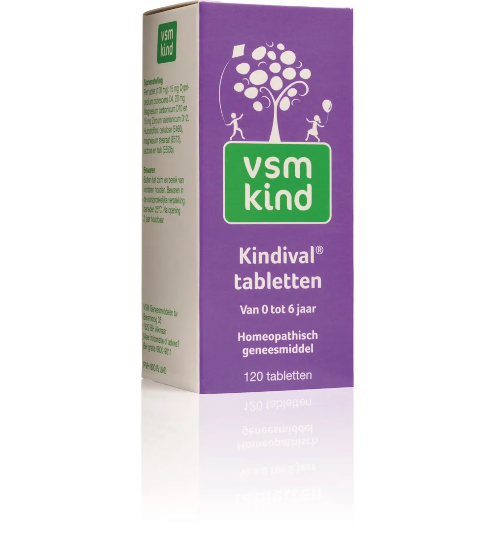 VSM Kindival kind 0-6 jaar (120 tabletten) - image 2