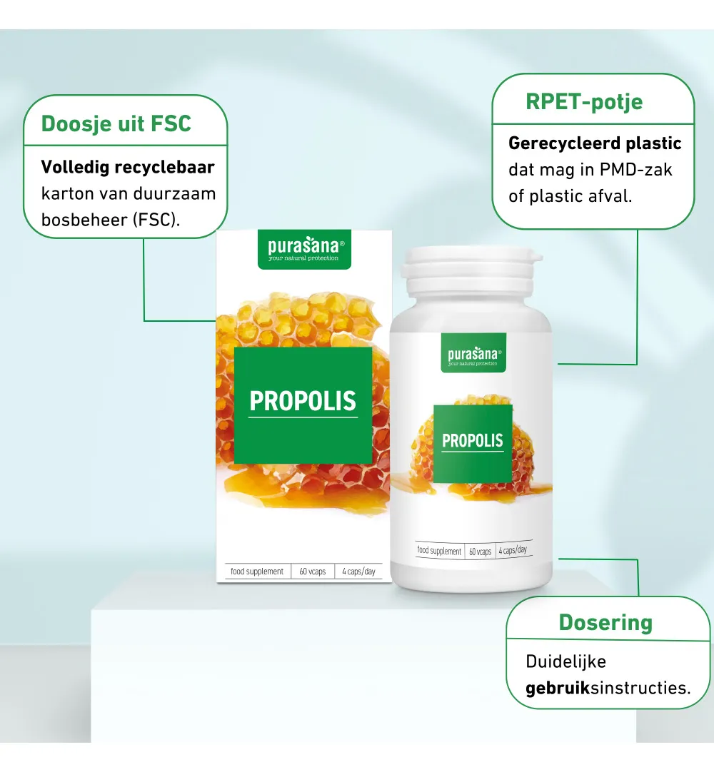 Purasana Propolis Bio (60 vega capsules) - image 7