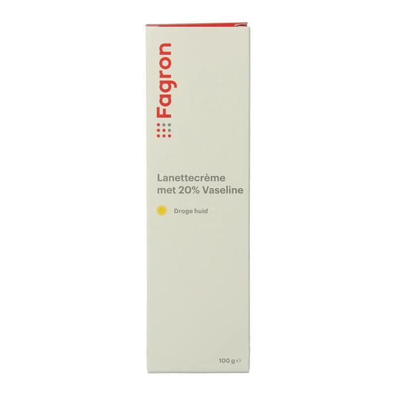 Fagron Lanettecreme met 20% vaseline (100 gr)