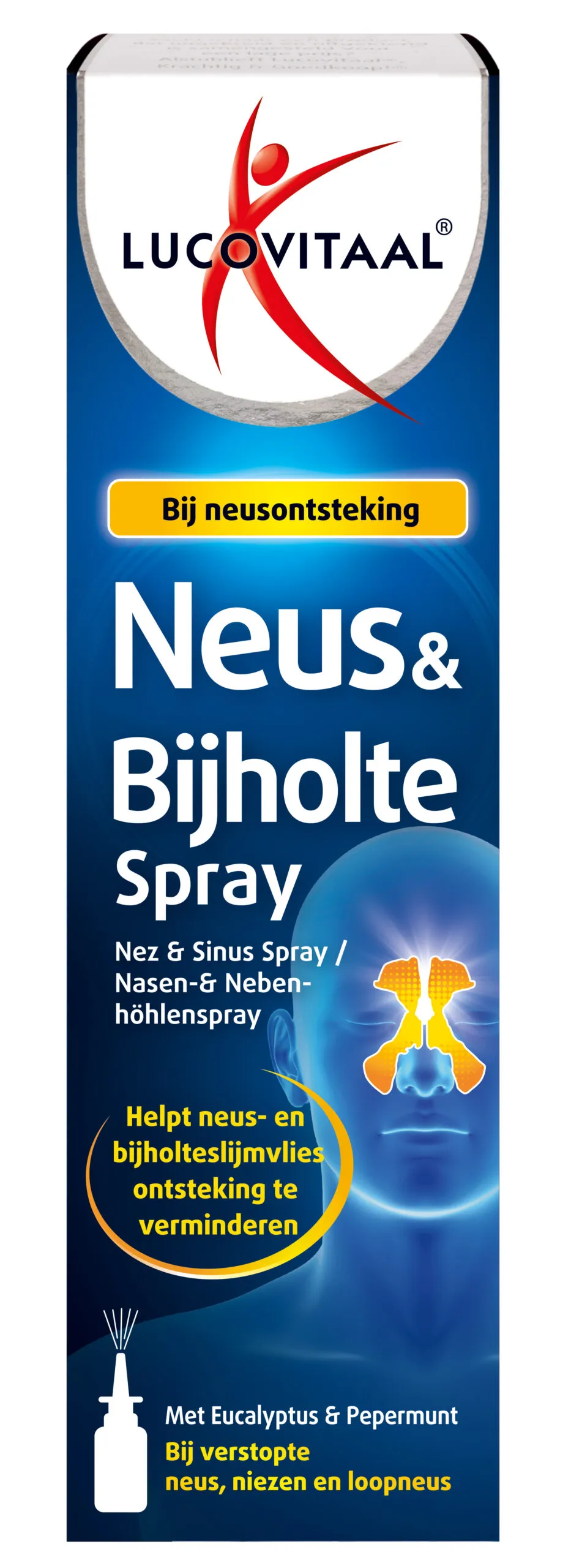 Lucovitaal Neus & Bijholte Spray (10 ml)