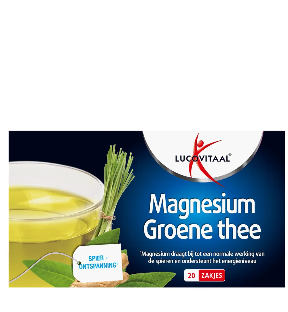 Lucovitaal Magnesium Groene Thee (20 zakjes) - image 7