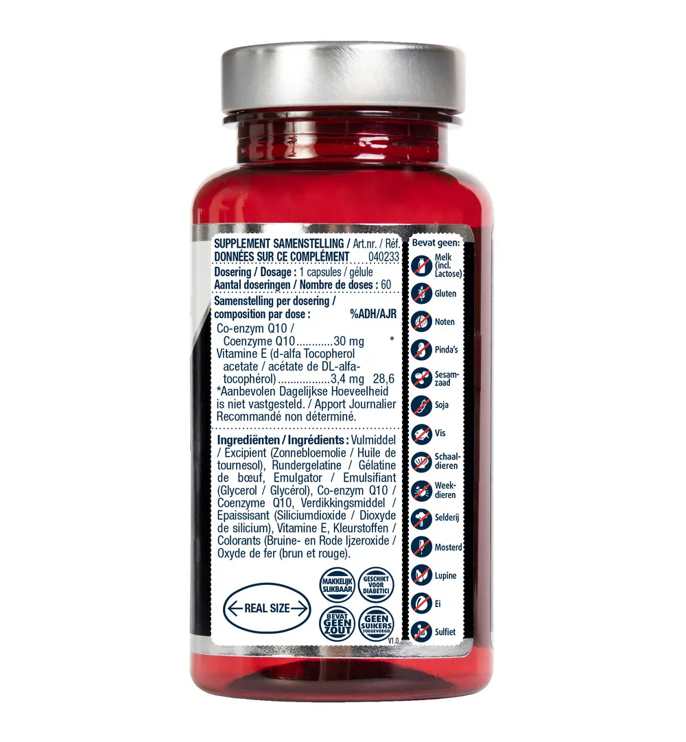 Lucovitaal Q10 30mg (60 capsules)