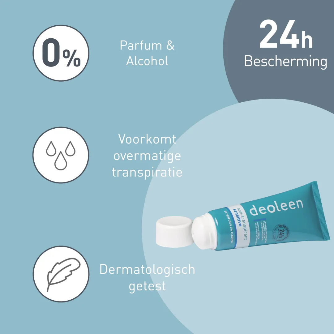 Deoleen Anti-transpirant creme sensitive (50 ml) - image 2