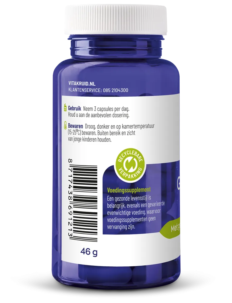 Vitakruid Groenlipmossel Extract & Ovomet Eierschaalmembraam (90 vega capsules)