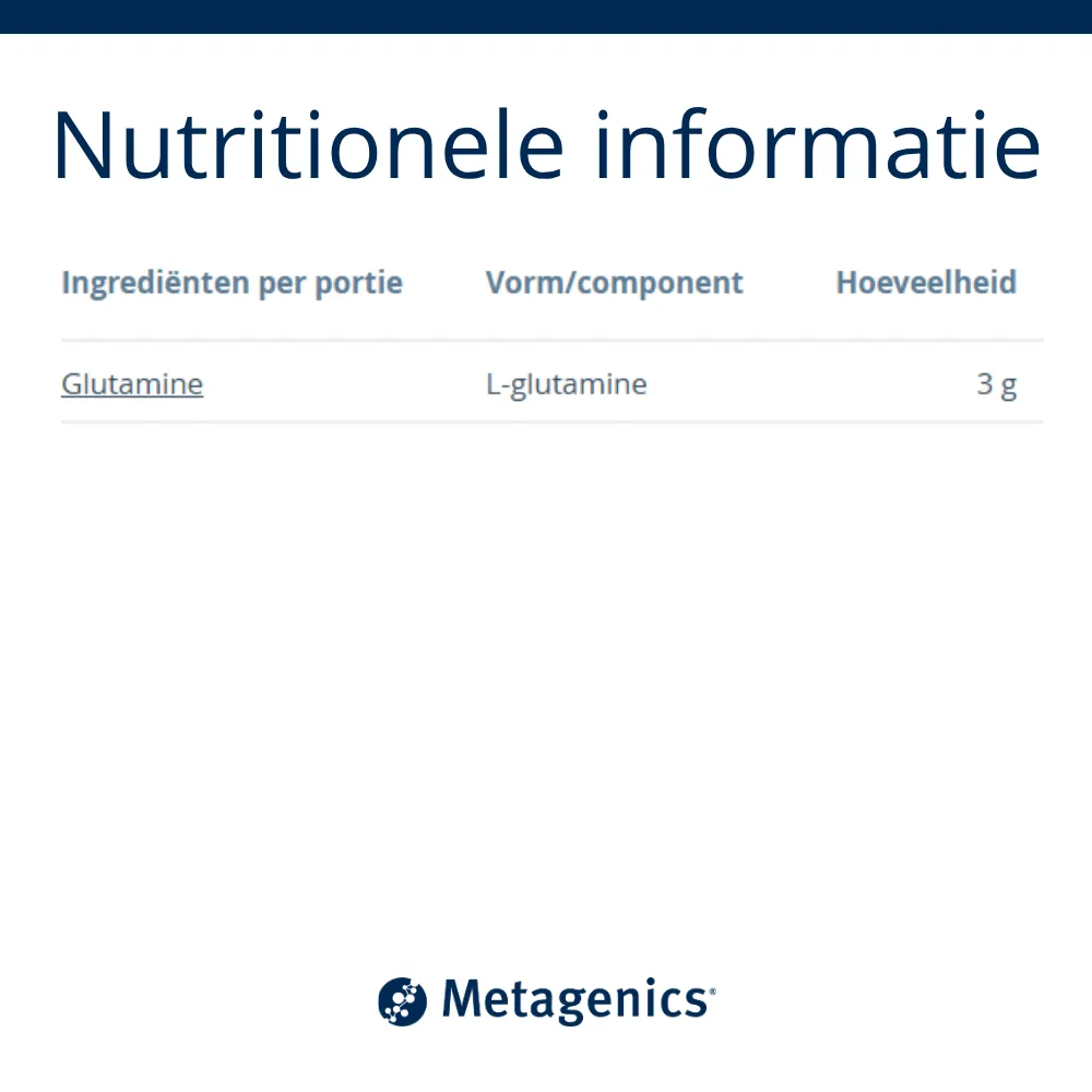 Metagenics L-Glutamine (400 gr) - image 4