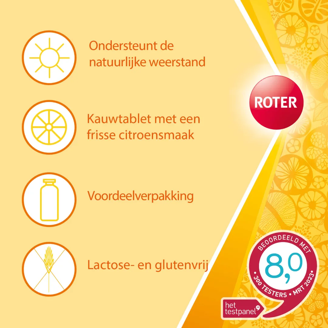 Roter Vitamine C 70 mg kauwtablet (800 kauwtabletten) - image 2