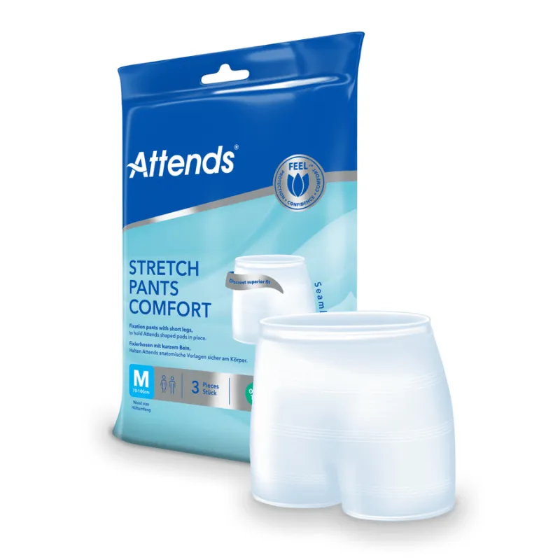 Attends Stretchpants Comfort Maat M (3 stuks)