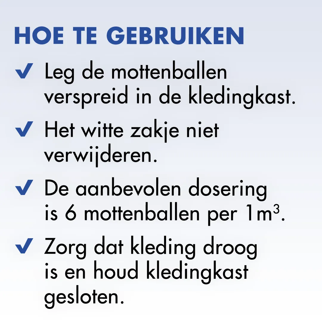 Roxasect Mottenballen (20 stuks) - image 3