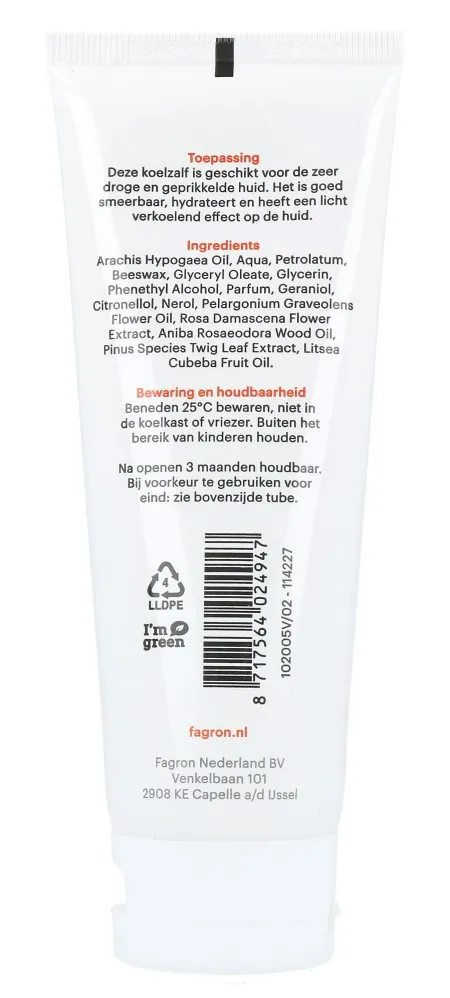 Fagron Koelzalf met 20% vaseline (100 gr)
