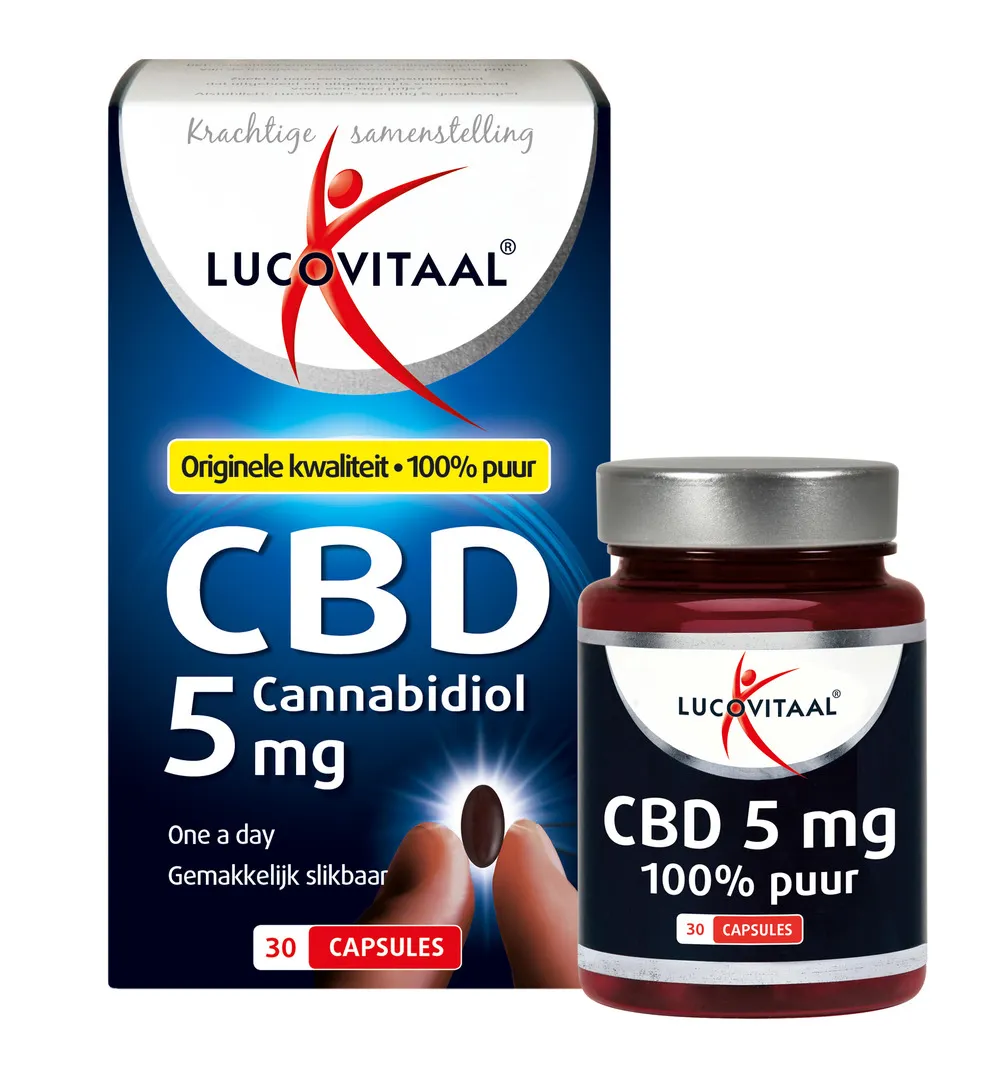 Lucovitaal CBD 5mg (30 capsules) - image 3