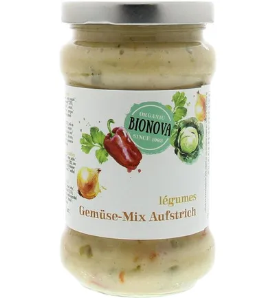 Bionova Sandwichspreadgroente bio (280 gr)