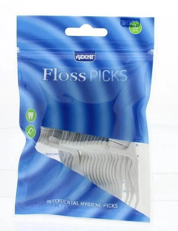 Rident Floss picks (50 stuks)