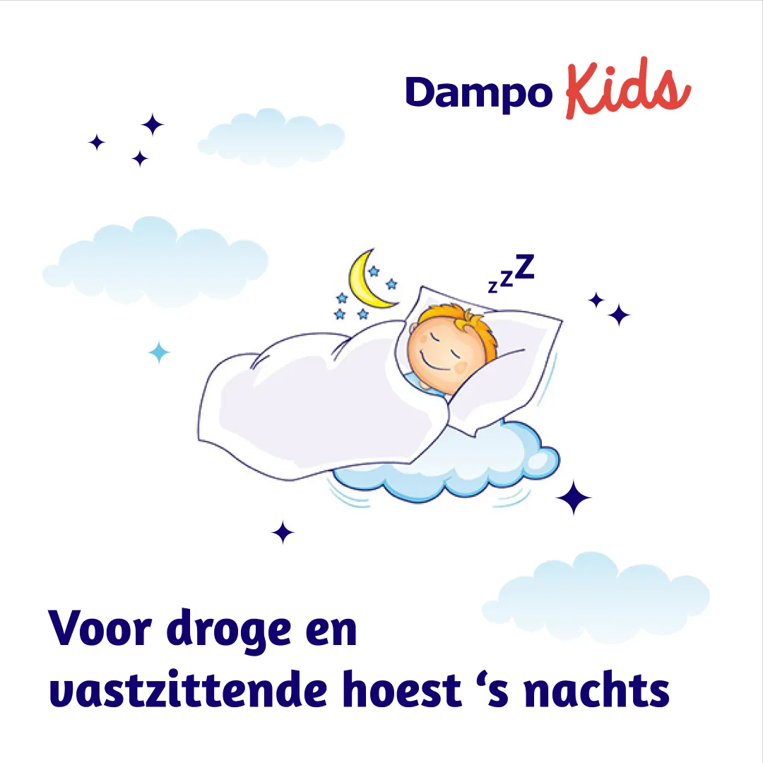 Dampo Kids alle hoest nacht (100 ml)