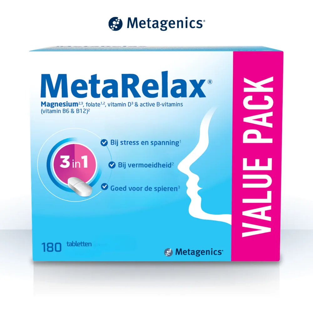 Metagenics MetaRelax Magnesium (180 tabletten) - image 8