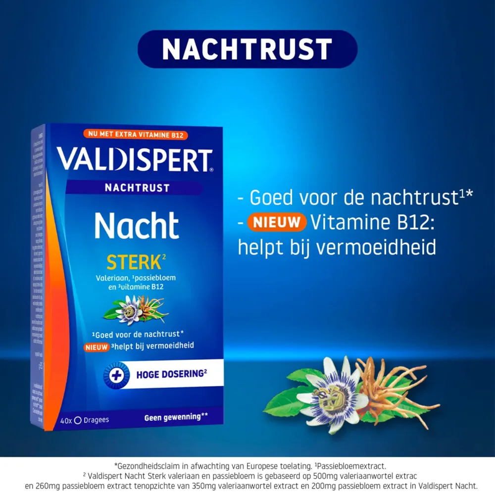 Valdispert Nacht Sterk (40 dragees) - image 2