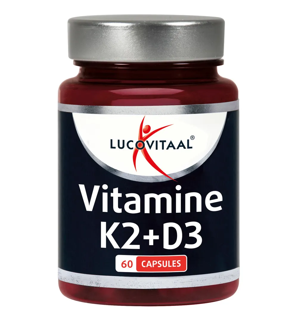 Lucovitaal Vitamine K2 + D3 (60 capsules)