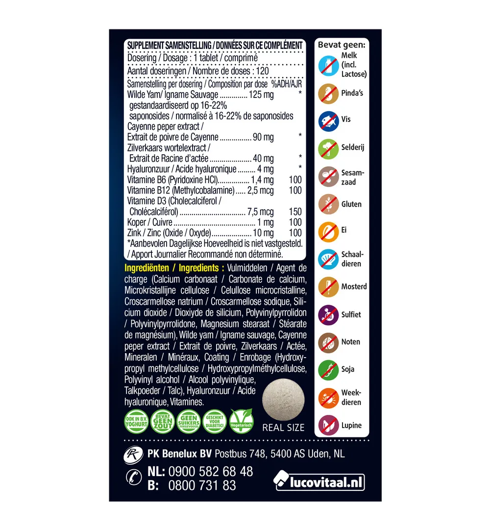 Lucovitaal Overgang Balans (120 tabletten) - image 6