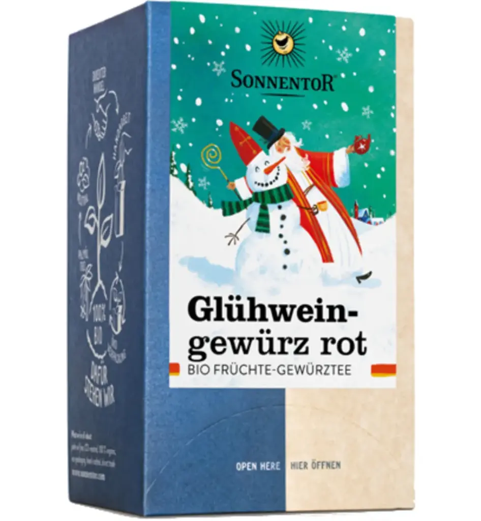 Sonnentor Gluhwein kruidenmix builtjes bio (20 stuks)