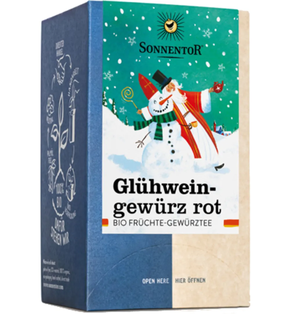 Sonnentor Gluhwein kruidenmix builtjes bio (20 stuks)