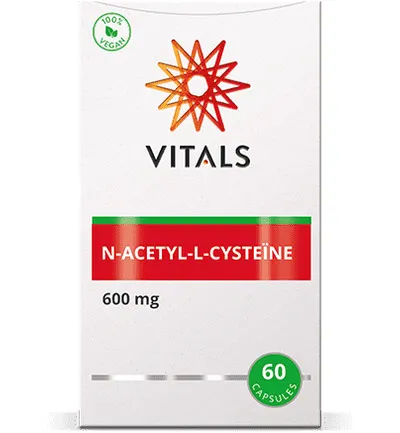 Vitals N-Acetyl-L-cysteine 600 mg (60 vega capsules) - image 2