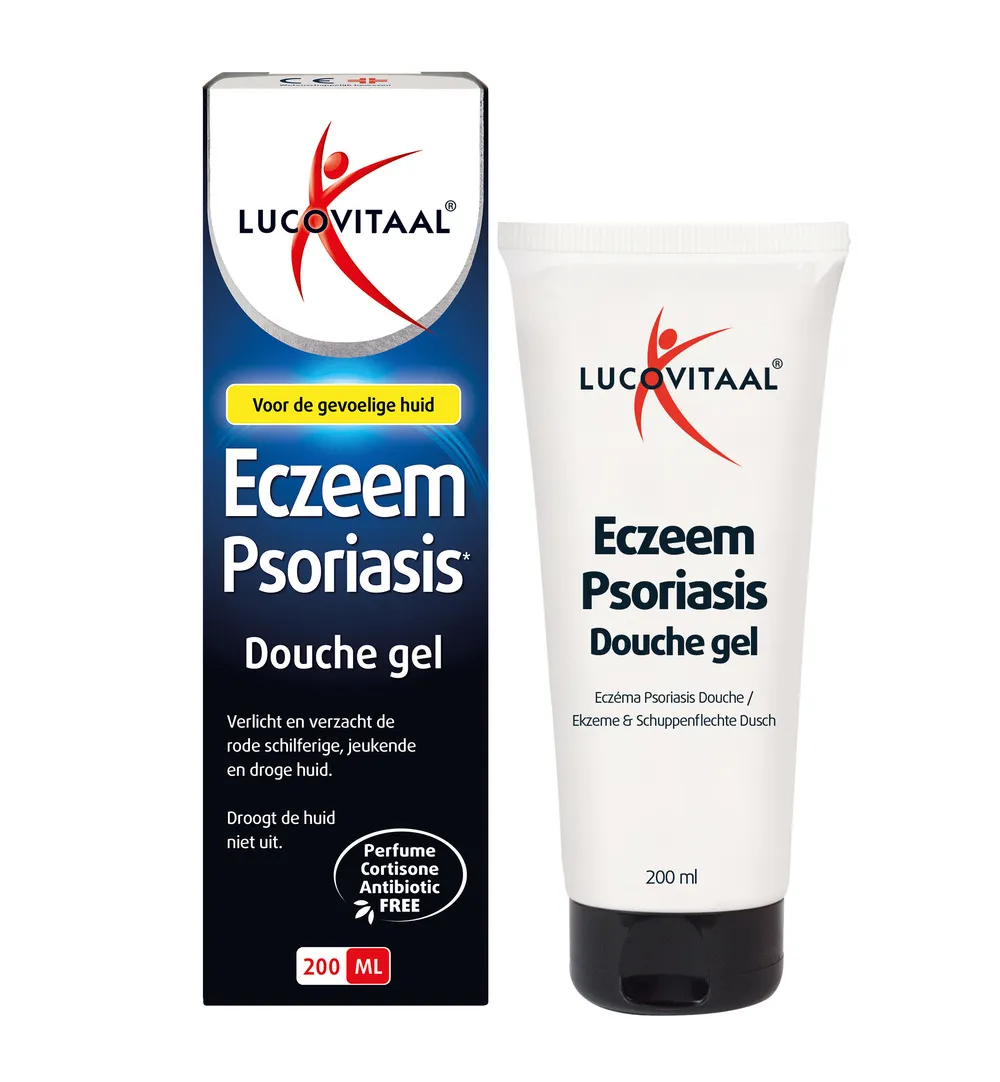 Lucovitaal Eczeem Psoriasis Douchegel (200 ml) - image 2